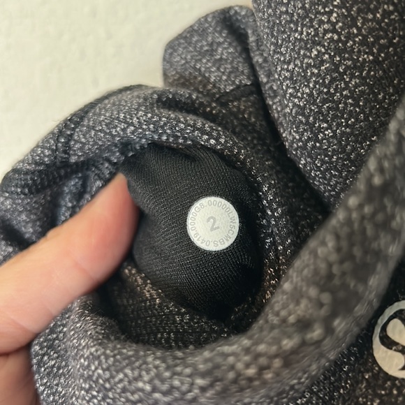 Lululemon Wunder Under High-Rise Tight 28" Variegated Knit Jacquard Black Dark - Picture 3 of 3